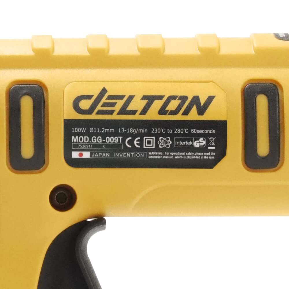 ปืนยิงกาวไร้สาย (พร้อมแบตเตอรี่) DELTON รุ่น GG-009T ULTRAFLEX 20V 4AH